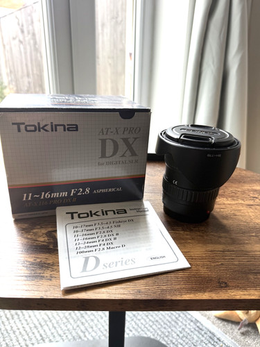 Tokina f 2 - 11-16, f/2.8