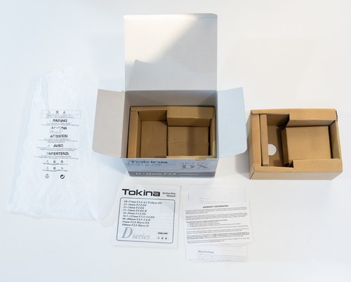 Empty box only tokina - only, at-x