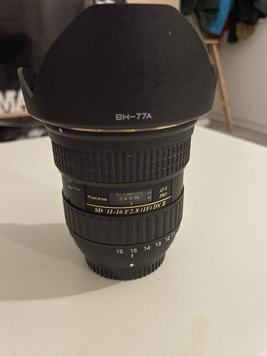 Tokina 8 per nikon - f2.8,